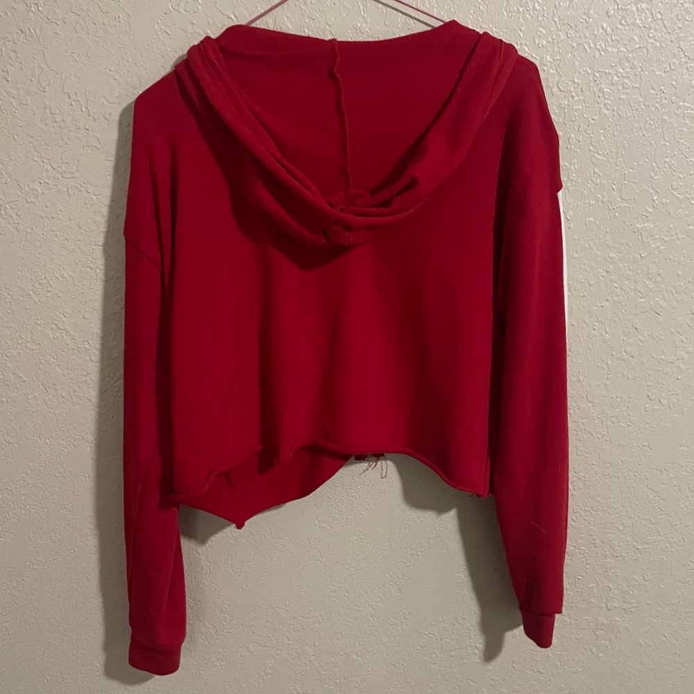 Heart & Hips Large Red Cropped Jacket - Picture 2 of 5